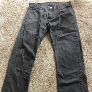 Men’s Levi’s 514 Gray Denim